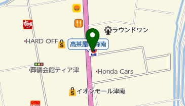 松屋 津南店 (松のや併設)の地図画像