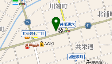 松屋 瀬戸店の地図画像