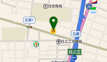 松屋 御崎店の地図画像