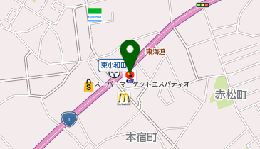 松屋 茅ヶ崎赤松町店(松のや併設)の地図画像