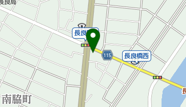 松のや 長良町店の地図画像