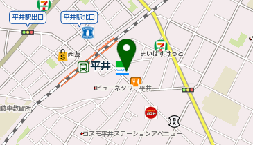 松屋 平井駅前店の地図画像