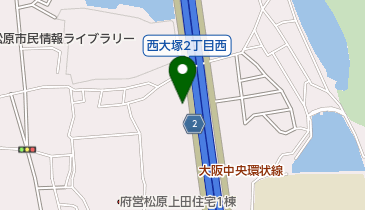 松のや 松原店の地図画像