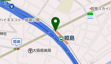 松のや 姫島店の地図画像