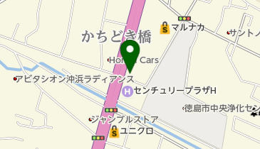 松のや 徳島南昭和町店の地図画像