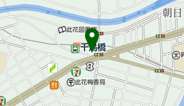 松のや 千鳥橋店(マイカリー食堂併設)の地図画像