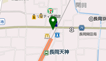 松のや 長岡天神店の地図画像