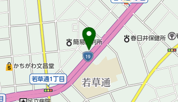 松のや 春日井店 ※8月25日15時閉店予定。ご愛顧ありがとうございました。の地図画像