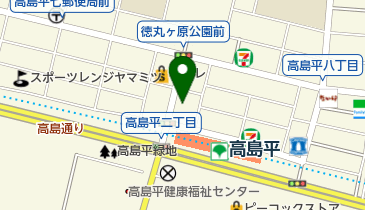 松屋 高島平駅前店の地図画像