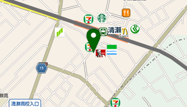 松のや 清瀬店(松屋・マイカリー食堂併設)の地図画像