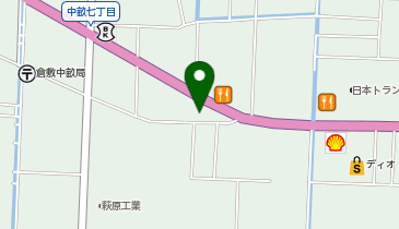 松屋 倉敷水島店(松のや併設)の地図画像