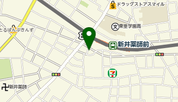 マイカリー食堂 新井薬師前店(松屋併設)の地図画像
