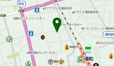 松屋 浦和仲町店(松のや併設)の地図画像