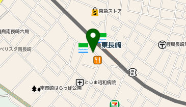松屋 東長崎駅前店の地図画像