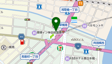 マイカリー食堂 浅草橋南店 (松屋併設)の地図画像