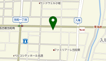 松屋 入場店(松のや併設)の地図画像