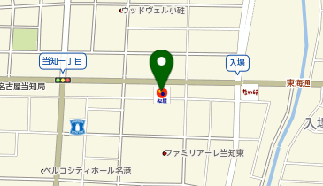 松のや 入場店(松屋併設)の地図画像