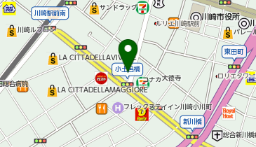 マイカリー食堂 川崎砂子店(松屋併設)の地図画像