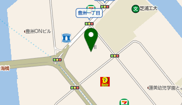 松のや 豊洲IHIビル店の地図画像