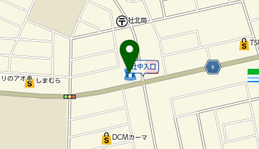 松のや 福井若杉店(松屋併設)の地図画像