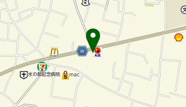 松屋 徳島南矢三店(松のや併設)の地図画像