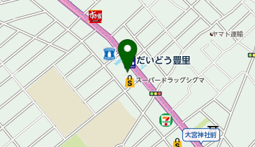 マイカリー食堂 だいどう豊里店(松のや併設)の地図画像