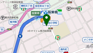 マイカリー食堂 阪東橋店(松のや併設)の地図画像