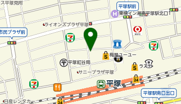 マイカリー食堂 平塚店(松のや併設)の地図画像