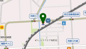 松のや 海老名河原口店 (松屋併設)の地図画像
