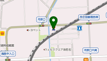 松屋 海老名河原口店(松のや併設)の地図画像