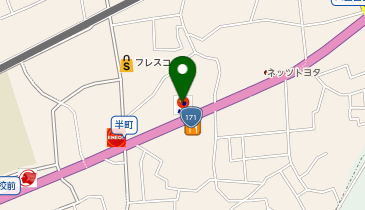 マイカリー食堂 箕面店(松屋併設)の地図画像