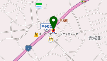 松のや 茅ヶ崎赤松町店(松屋併設)の地図画像