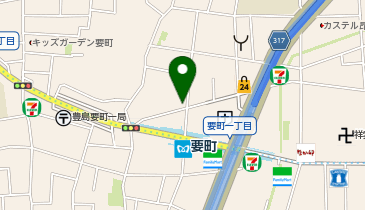 松屋 要町店(マイカリー食堂併設)の地図画像