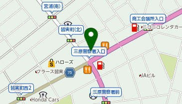 松屋 広島三原店(松のや併設)の地図画像