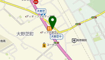 松屋 堺大野芝店(松のや併設)の地図画像