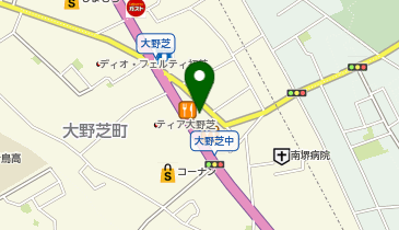 松のや 堺大野芝店(松屋併設)の地図画像