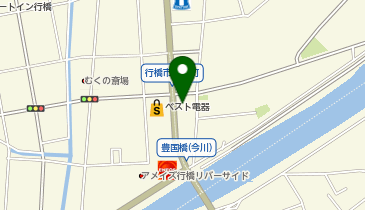 松屋 行橋中央店(松のや併設)の地図画像