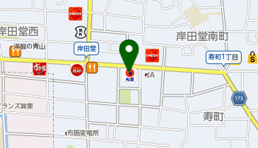 松のや 布施寿町店(松屋併設)の地図画像