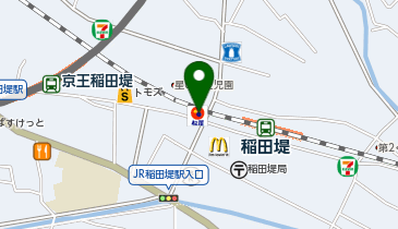 マイカリー食堂 稲田堤店(松屋併設)の地図画像