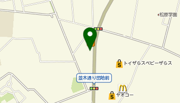 マイカリー食堂 所沢北原店(松屋併設)の地図画像