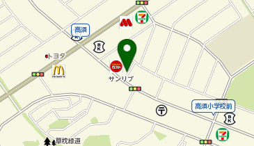 松のや 北九州高須東店(松屋併設)の地図画像
