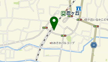 松弁KITCHEN 忍ヶ丘駅前店(松屋・松のや併設)の地図画像