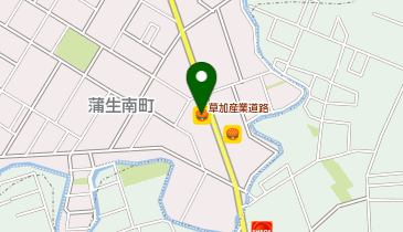 松屋 越谷蒲生店(マイカリー食堂併設)の地図画像