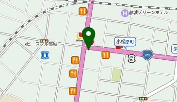 松のや 都城店(松屋併設)の地図画像