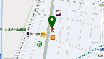 松のや 寒川倉見店(松屋併設)の地図画像