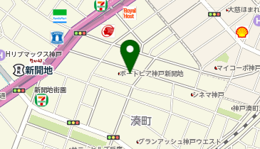 松のや 神戸新開地店(松屋併設)の地図画像