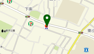 松のや 宇部店(松屋併設)の地図画像