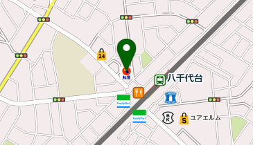 松のや 八千代台西口店(松屋併設)の地図画像