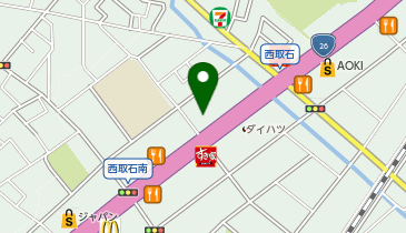 松屋 高石店(松のや併設)の地図画像