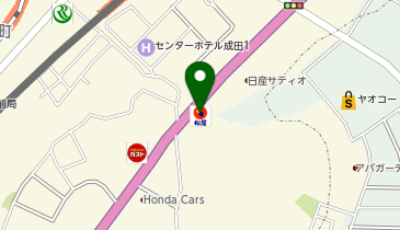 マイカリー食堂 成田店(松屋併設)の地図画像